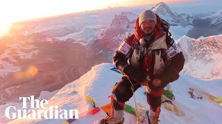 Nirmal Purja climbs worlds 14 highest peaks in recordbreaking 189 days [upl. by Wilden554]