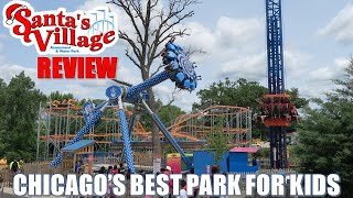 Santas Village Azoosment Park Review amp Overview  Chicagos Best Amusement Park for Kids [upl. by Wiley]