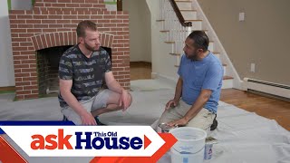 How to Whitewash Brick with Paint  Ask This Old House [upl. by Anilrahc202]