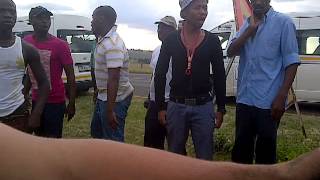 Taxi passengers fight with Middelburg residents [upl. by Miksen]