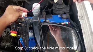 How to troubleshoot power side mirror if not working [upl. by Inacana638]