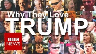 Donald Trump 50 supporters explain why they love him  BBC News [upl. by Trammel]