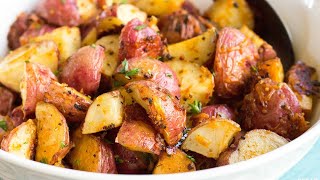 Garlic Parmesan Roasted Red Potatoes [upl. by Notnef949]