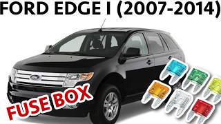 Ford Edge I 20072014 Fuse Box Diagram amp Location [upl. by Anastasia474]