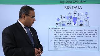 Big Data Overview [upl. by Airdnas]