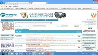 How to login on nprocure for tender [upl. by Rosaline]