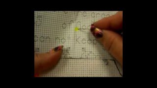 Counted Cross Stitch Part Two  Stitching [upl. by Bathsheeb]