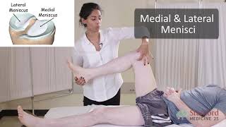 The Exam for Knee Pain  Stanford Medicine 25 [upl. by Gertrud]