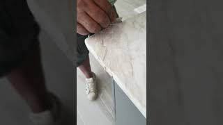 Repairing Cracked Marble PART 1 [upl. by Ennaimaj]