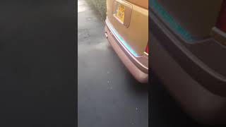 Nissan Elgrand e51 exhaust sound [upl. by Ardenia89]