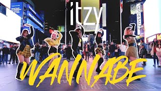 KPOP IN PUBLIC NYC ITZY 있지  WANNABE  Dance Cover by CDC [upl. by Yecal]