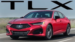 The ALL NEW 2021 Acura TLX ASpec Review [upl. by Ahsinna]