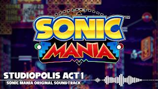 Sonic Mania OST  Studiopolis Act 1 [upl. by Hairehcaz]