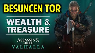 Besuncen Tor Armor  Gear Chest Wealth amp Treasure Location  Grantebridgescire  AC Valhalla [upl. by Ecal]