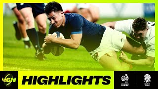 2024 U6N20  HIGHLIGHTS  ENGLAND V FRANCE [upl. by Gelb]