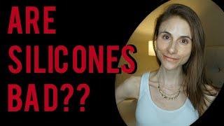 ARE SILICONES BAD DIMETHICONE SKIN amp HAIR Dr Dray [upl. by Refinnej]