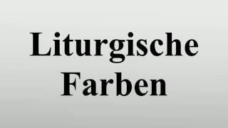 Liturgische Farben [upl. by Ennis]