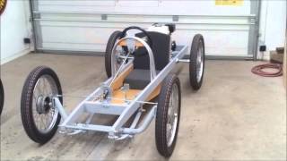 Cyclekart Monocar chassis complete video of details [upl. by Nava]