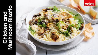 Perfect Chicken and Mushroom Risotto [upl. by Meihar]