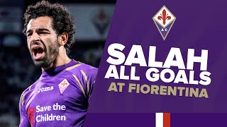 ALL Mohamed Salah goals at Fiorentina [upl. by Corrina]