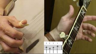 5String Bluegrass Banjo Lesson quotRocky Topquot [upl. by Arreyt]