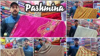 Kashmiri Pashmina Shawls at Surya Handlooms Jammu  All India Delivery [upl. by Aunson795]