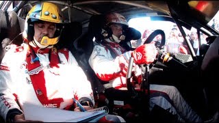 Sébastien Loeb  Full Onboard SS12 WRC Philips LED Rally Argentina 2013 [upl. by Greyso]