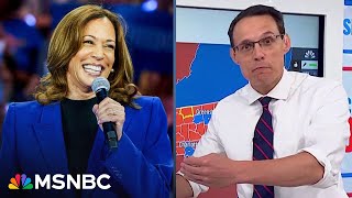 Kornacki breaks down the shift in North Carolina toward Harris [upl. by Nnywg]