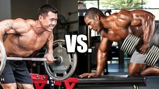 Barbell Row Vs Dumbbell Row Which Is Superior [upl. by Jemima]