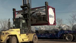 Odyssey Logistics  Chemical Bulk Intermodal ISO Tank Overview [upl. by Adirem]