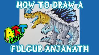 How to Draw FULGUR ANJANATH [upl. by Sorips348]