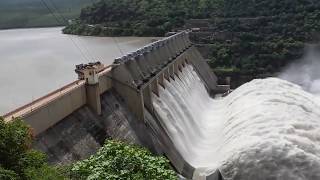 DAM डैम  BhakraNangal TOP 10 EMERGENCY WATER DISCHARGE PART 1 HD [upl. by Erdei228]