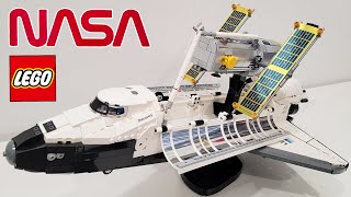 LEGO NASA SPACE SHUTTLE DISCOVERY 10283 Review [upl. by Ajoop]