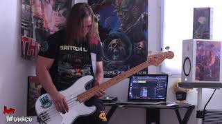 Iron Maiden  Stratego  Bass Cover [upl. by Mini]