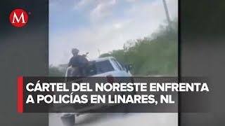 Enfrentamientos y persecuciones en Nuevo León [upl. by Resee684]