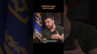 ZELENSKY APRE alla RUSSIA [upl. by Ahteral]