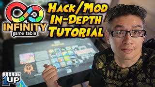 Arcade1Up Infinity Game Table HackMod InDepth Tutorial Does not work for new IGTs DO NOT TRY [upl. by Clarise]