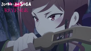 Yugiris Duel  ZOMBIE LAND SAGA REVENGE [upl. by Euqilegna235]