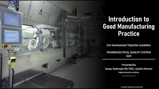 An Introduction to Good Manufacturing Practice  Pharmaceutical and Biotechnology Industry [upl. by Malilliw219]