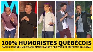 100 Humoristes québécois [upl. by Aksel]