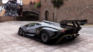 1600HP Lamborghini Essenza SCV12  Forza Horizon 5  Thrustmaster TX [upl. by Tcideneb]