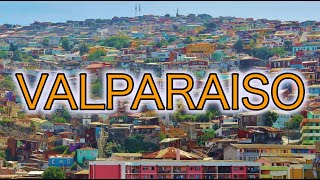 Valparaiso Chile Walking Tour 4K HD [upl. by Alilad]