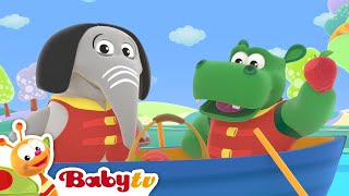 1 2 3 4 5  Canções amp Rimas  BabyTV Brasil [upl. by Shamma]