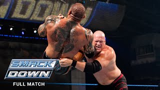 FULL MATCH  Batista vs Kane SmackDown Nov 27 2009 [upl. by Eltsyrhc]