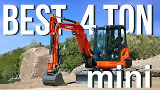 Best 4 Ton Mini Excavator in 2022 [upl. by Ashjian]