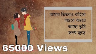 Valo Achi Valo Theko Cover amp Lyric Video  আমার ভিতর ও বাহিরে  Somlata Acharyya Chowdhury [upl. by Shannen636]