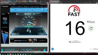 Fastcom vs Speedtestnet [upl. by Gipps551]