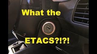 Fixing the ETACS ecu [upl. by Key]