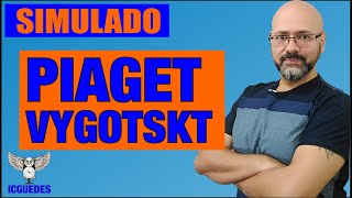 Piaget e Vygotsky SIMULADO Psicologia da Educação  Questões comentadas [upl. by Annaierb831]