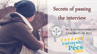 pécs University interview and how to find the best information about the city university 20212022amp [upl. by Ardnuhsor707]